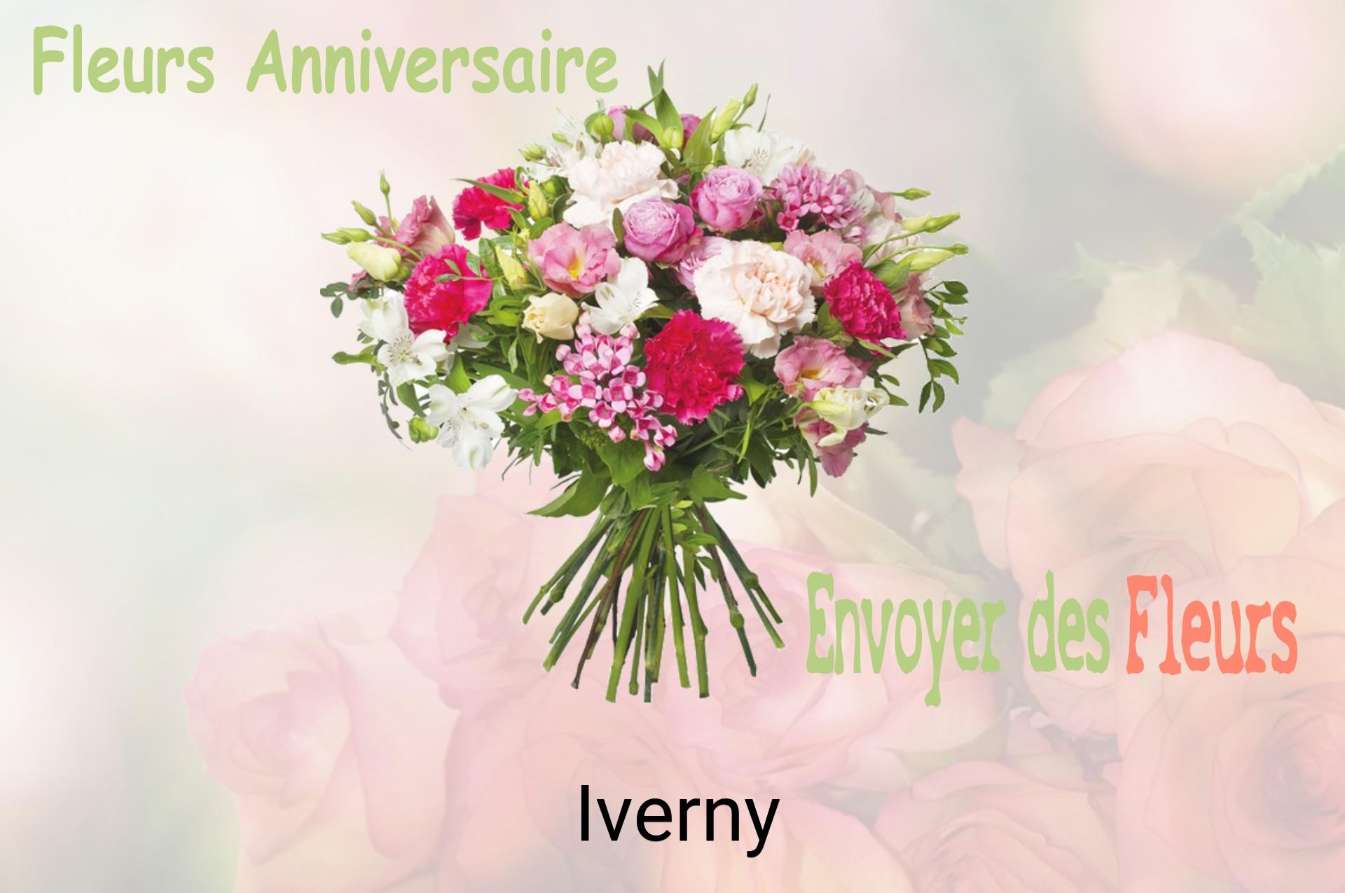 Bouquet de fleurs d’anniversaire livré à Iverny